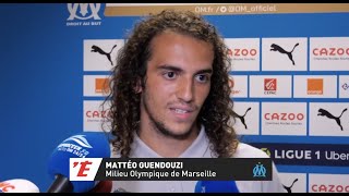 OMReims  quotUne très bonne réponse de léquipequot selon Matteo Guendouzi [upl. by Eddra]