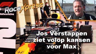 Jos Verstappen ziet volop kansen voor Max quotHet kampioenschap is openquot [upl. by Noxaj18]