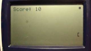 Pong for CASIO fx9750GII Graphing Calculator [upl. by Kirtley]