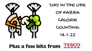 Day in the life of Kazza Calorie Counting and a few bits from Tesco caloriecounting haul [upl. by Einatsed]