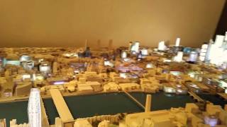 Model of London at the City Centre [upl. by Airotcivairam]