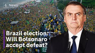 Brazil election Bolsonaro echoing Trump’s claims of election fraud [upl. by Philly]