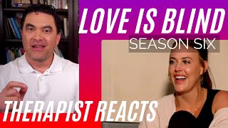 Love Is Blind  Attachment Yammering  Season 6 39  Therapist Reacts [upl. by Yakcm]