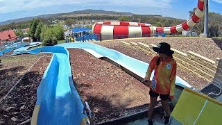 Splashing Water Slide at Funfields [upl. by Kosel]