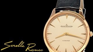 JaegerLeCoultre Master Ultra Thin 41 mm Automatique Rose Gold [upl. by Laureen766]