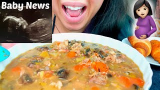 ASMR BABY NEWS  PREGNANCY UPDATES  Turkey Soup whispering suellASMR pregnancy edition [upl. by Sindee]