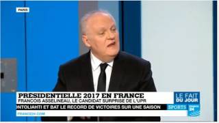 François Asselineau magistral sur France 24 [upl. by Gurango]