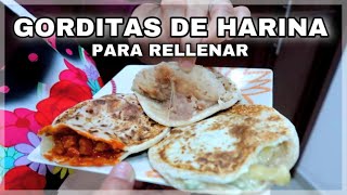 GORDITAS DE HARINA PARA RELLENAR [upl. by Gibrian]