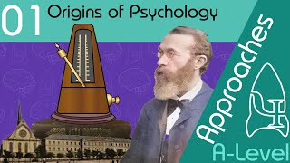 Origins of Psychology  Approaches ALevel Psychology [upl. by Zeitler65]