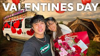 Valentines Day Adventure Camper Van Date  Ranz Kyle [upl. by Haem893]