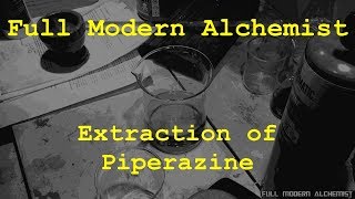 Extraction Of Piperazine [upl. by Adieno113]