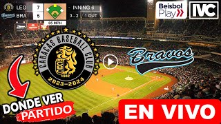 Leones vs Bravos EN VIVO donde ver y a que hora juega Leones del Caracas vs Bravos de Margarita LVBP [upl. by Leraj336]