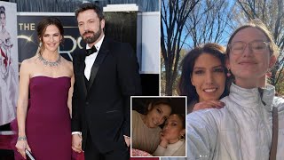 Violet Affleck’s Surprising Selfie with JLo’s Sister – Blended Family Twist [upl. by Artimid]