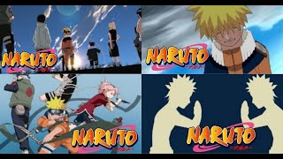 Naruto  Openings 19  All versions HD  60 fps [upl. by Yttel730]