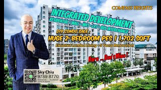 D19 Integrated Condo Sale Compass Heights 2Bedroom PES  Compass One Mall  Sengkang MRT\LRT [upl. by Edroi]