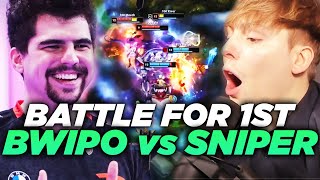 LS  BWIPO vs SNIPER BATTLE FOR 1ST PLACE  FLY vs 100 [upl. by Erdnaid64]