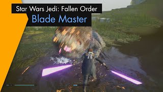 Star Wars Jed Fallen Order  Blade Master Trophy  Achievement Guide [upl. by Enneyehs]