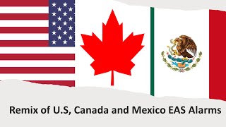 EAS Alarm YouTube  Remix of EAS Alarms US Canada and Mexico [upl. by Marler]