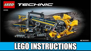 LEGO Instructions  Technic  42055  Bucket Wheel Excavator [upl. by Le]