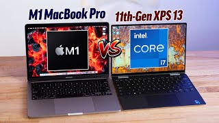 M1 MacBook Pro vs Dell XPS 13 9310  ULTIMATE Comparison [upl. by Nitaj]