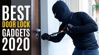 Top 10 Best Door Security Devices for 2020  Door Lock Gadgets  Door Barricade Door Brace Bar [upl. by Jt]