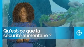 Qu’estce que la sécurité alimentaire et comment la Banque mondiale la promeut [upl. by Cavil]