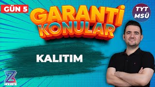 6 GÜNDE TYTMSÜ FKB GARANTİ KONULAR KAMPI  BİYOLOJİ  5 GÜN [upl. by Lindahl471]