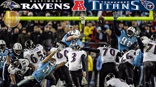 A Rivalry Renewed Ravens vs Titans 2008 AFC Divisional Round  NFL Vault Highlights [upl. by Eittel901]