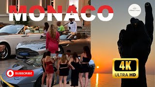 Monaco in 4K Luxury YachtsCasino  Epic Views amp Nightlife  Travel Vlog by Shutterbug in Norway [upl. by Citron151]