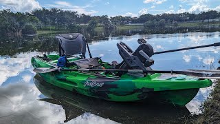 BEST PROPEL DRIVE KAYAK VALUE Feelfree Moken 10 PDL First Water Demo Test [upl. by Nataline]