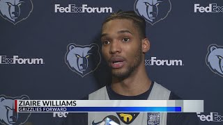 Williams set to make season debut for Grizzlies [upl. by Izawa641]