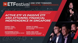 Active ETF vs Passive ETF and attaining Financial Independence in Singapore [upl. by Orten423]