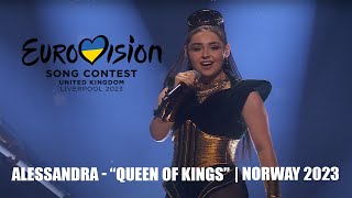 Alessandra – quotQueen of Kingsquot LIVE Melodi Grand Prix 2023 Final  Norway [upl. by Sulakcin]