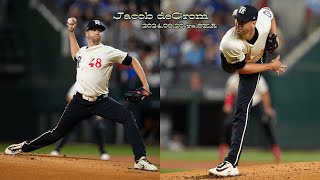 【芸術的領域】ジェイコブ・デグロム 全投球ダイジェスト20240920 vsSEAJacob deGroms Every Pitch20240920 vsSEA [upl. by Aytak]