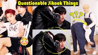 Questionable things JIKOOK have done that make you go Jikook questionable moments 2023 [upl. by Gorges]