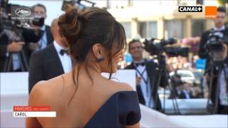 Aishwarya Rai and Eva Longoria at the screening of Carol at the Cannes Film Festival 2015 [upl. by Tenaj]