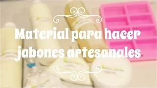 Material para hacer jabones artesanales  Gran Velada [upl. by Adnilg262]