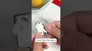 Fecho Com Imã Poderoso Para Armário Portas E Gavetas [upl. by Kermit]