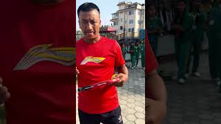 Selkirk Team Nepal Paddle Review  Pro player Radheshyam Machamachi [upl. by Desdamonna]