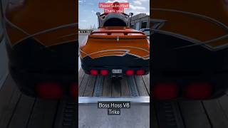 Boss Hoss V8 Trike exhaust note bosshoss v8 trike v8bike bossshossv8 exhaustnote superbike [upl. by Matthei]