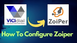 How to Download Install and Configure Zoiper with Vicidial  zoiper vicidial voip howto [upl. by Aicil62]