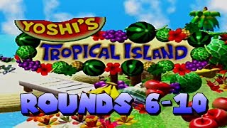 Mario Party  Yoshis Tropical Island Rounds 610 [upl. by Leilamag518]