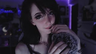 asmr ☾ high sensitivity fluffy mic scratching 💤 lofi vibes [upl. by Ailsun]