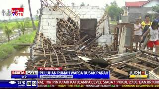 Puluhan Rumah di Banyuwangi Rusak Diterjang Puting Beliung [upl. by Javler]