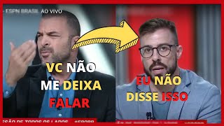 TRETA PESADA  ZÉ ELIAS e FACINCANE QUEBRAM O PÁU AO VIVO NA ESPN [upl. by Nylhtiak]