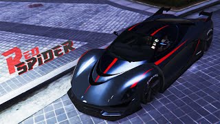 UPDATED Customization  Grotti Turismo R Ferrari LaFerrari  GTA Online [upl. by Nidya296]