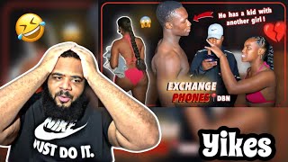 AMERICAN REACTS to Making couples switching phones for 60sec 🥳 🥳 SEASON 3 🇿🇦SA EDITION  EPISODE 138 [upl. by Daniels820]