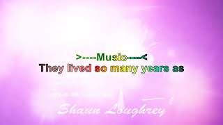 Shaun Loughrey  Love Me When Im Old Karaoke Version [upl. by Ynehteb697]