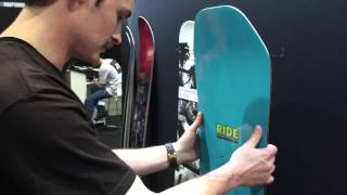 Ride Snowboards 1516 Preview  SIA 2015 [upl. by Nauj]