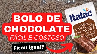 O BOLO DE CHOCOLATE MAIS FÁCIL QUE VOCÊ JA VIU O Jovem Cozinheiro [upl. by Tollman]